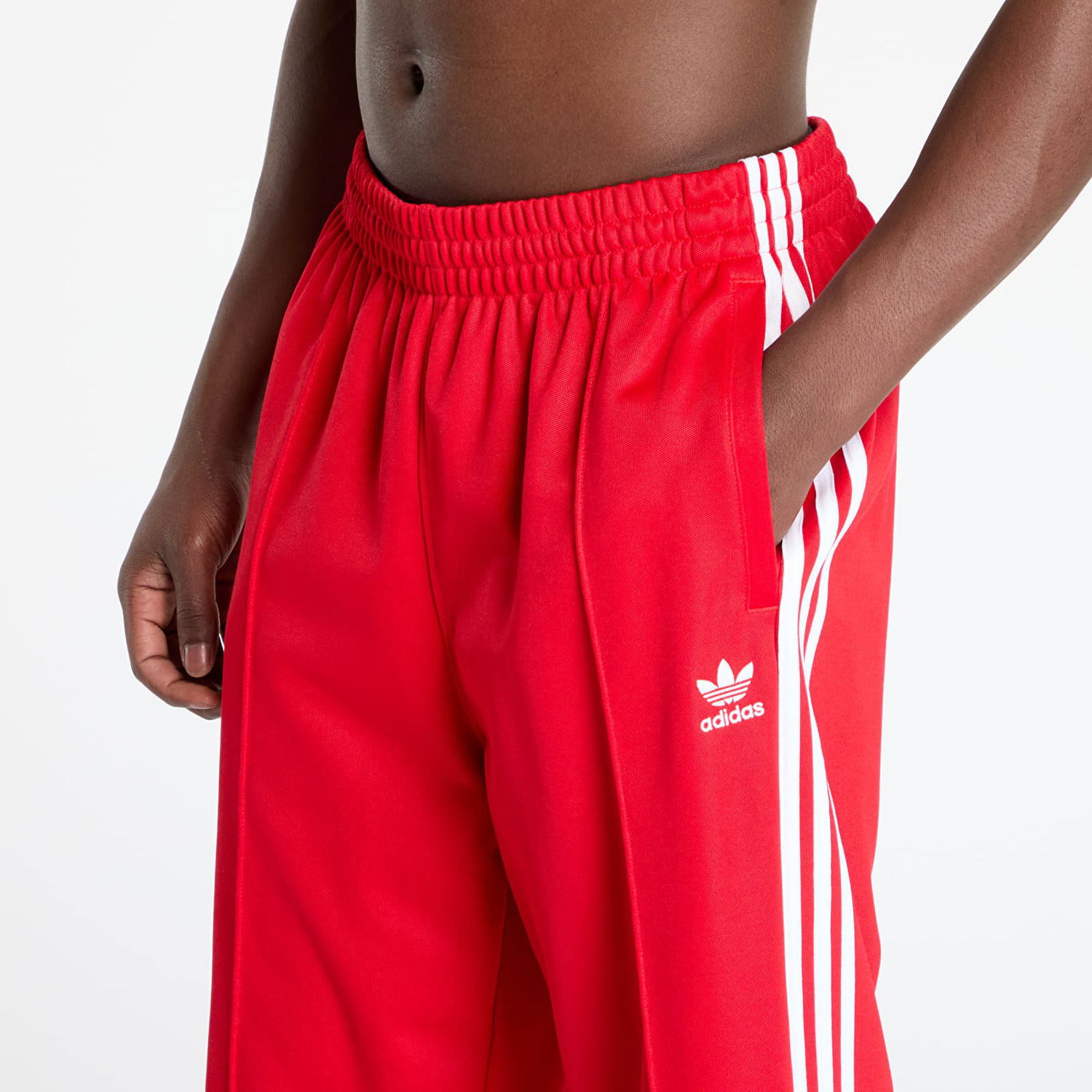 Tepláky adidas Originals Adicolor Firebird Baggy Fit Track Pants Červená | IZ2471, 1