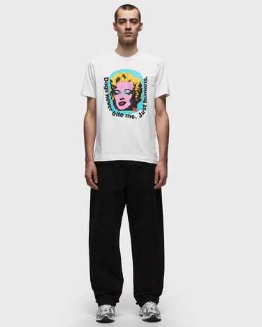 Tričko Comme des Garçons Shirt MENS T-SHIRT KNIT Biela | FM-T005-S24-WHITE, 1