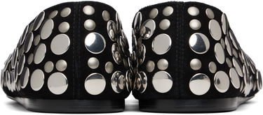 Tenisky a topánky Khaite Jane Studded Suede Ballerina Flats Čierna | F4059-970, 1