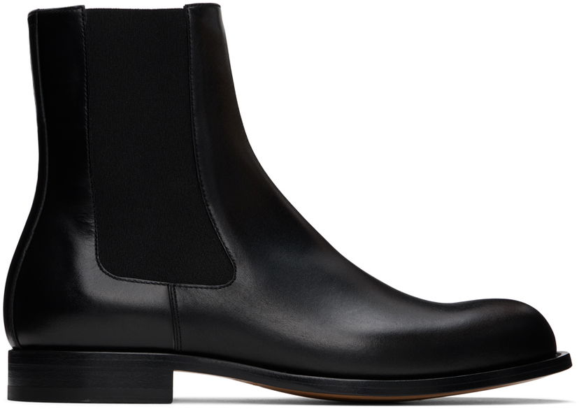 Tenisky a topánky The Row Black Novus Chelsea Boots Čierna | F2069-LS65