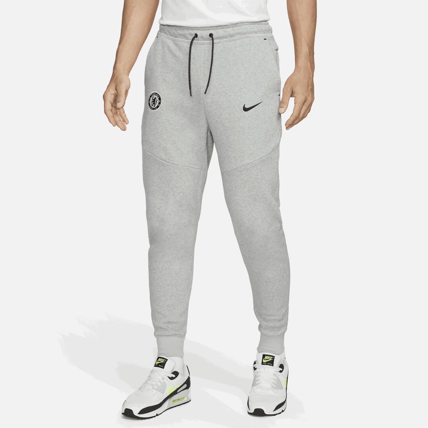 Tepláky Nike Chelsea FC Tech Fleece Šedá | FN7978-034, 0