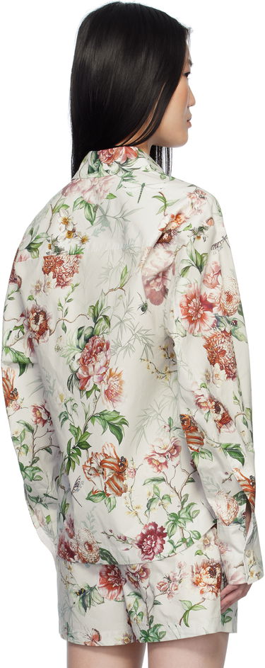 Košeľa The Attico Attico Eliza Floral-Print Long Sleeve Shirt Rôznofarebný | 250WCH00014 CCC053PR, 2
