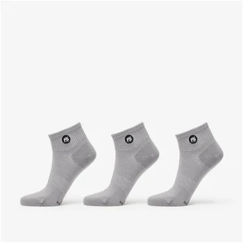 Footshop Ankle Socks 3-Pack Grey FTSHP_375