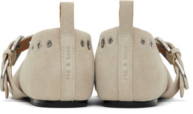 Oblečenie rag & bone rag & bone Spire Mary Jane Ballerina Flats Béžová | WFF24HF1008SU08, 1