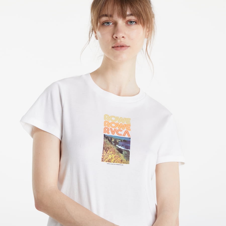 Tričko RVCA California Tee Biela | C3SSRW1260-RVP2, 1