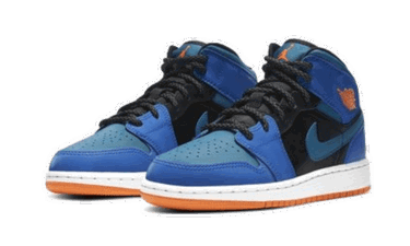 Tenisky a topánky Jordan Air Jordan 1 Mid "Racer Blue" GS Modrá | 554725-440, 2