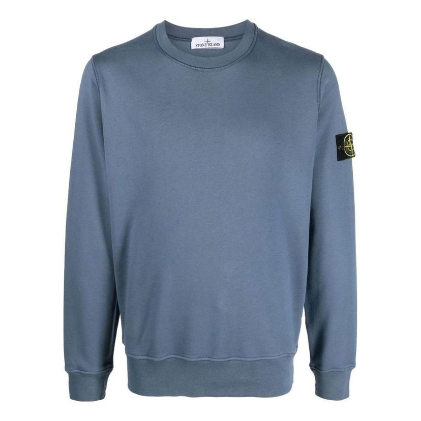 Sveter Stone Island Stone Island Classic Fleece Sweatshirt Modrá | 101563051-V0024