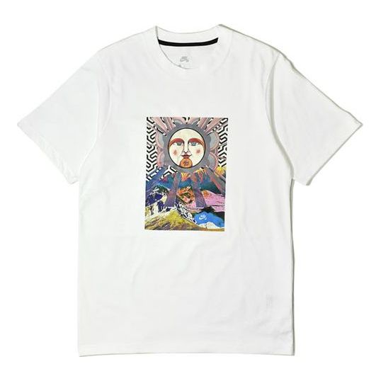 Tričko Nike SB Skateboard The Killing Floor Graphic T-Shirt Biela | DD8464-100