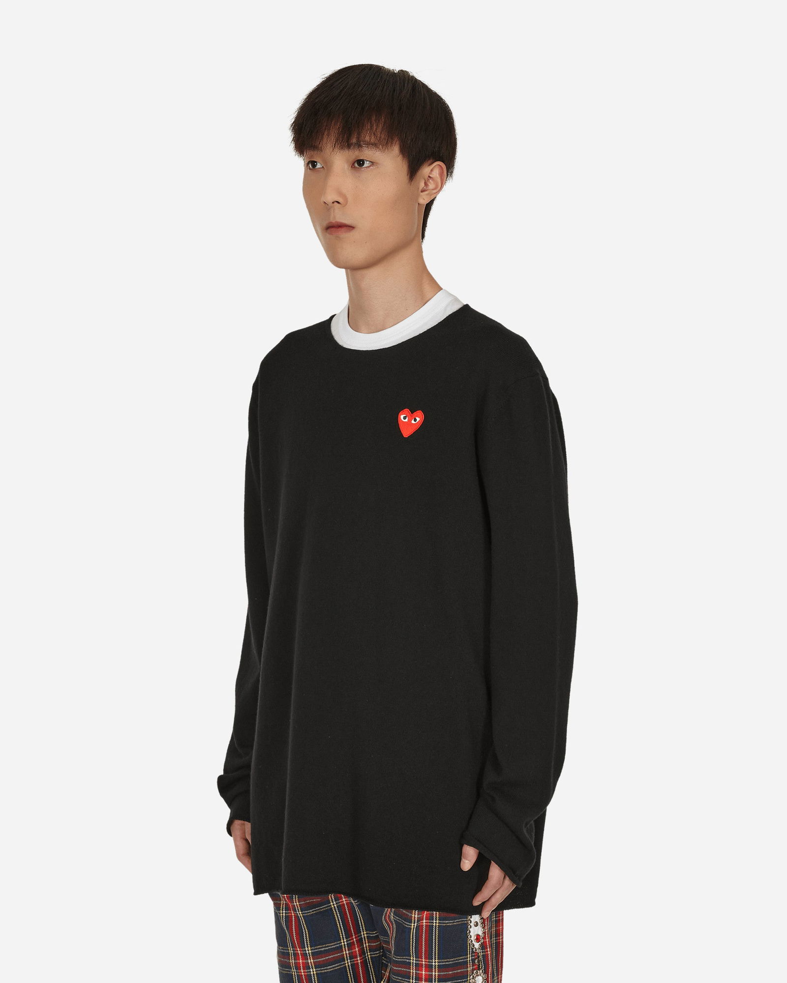 Heart Patch Sweater