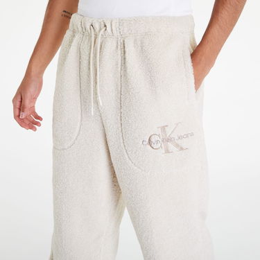 Tepláky CALVIN KLEIN Monologo Pants Béžová | J40J400187 ACF, 3