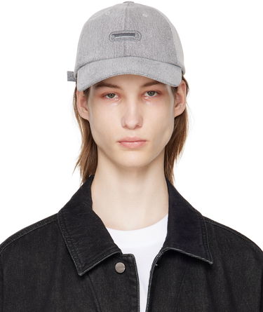 Šiltovka Solid Homme Solid Homme Logo Cap Šedá | S241AC01, 0