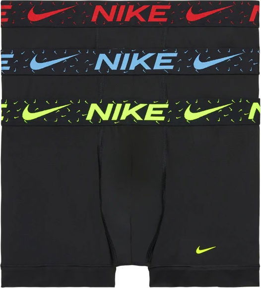 Boxerky Nike Nike Trunk Boxer Briefs (3-Pack) Čierna | ke1156-m1q