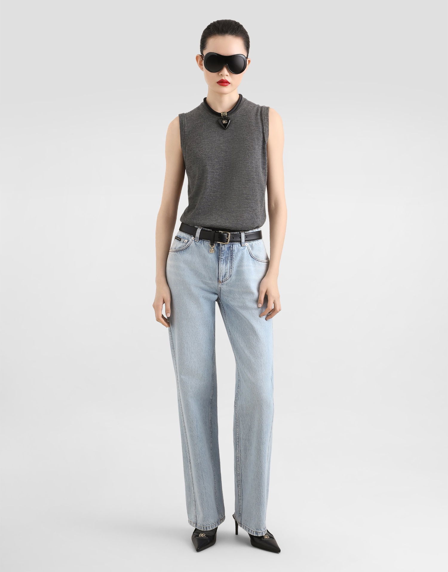 Džínsy Dolce & Gabbana Dolce & Gabbana 5-Pocket Denim Trousers Modrá | FTDCFDG8NQ9S9001, 1