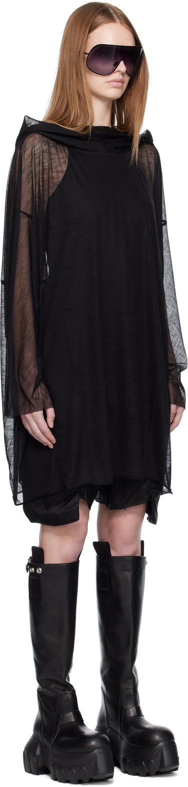 Mikina Rick Owens Rick Owens Concordians Hooded Tunic Čierna | RP02E4536 JWR, 1