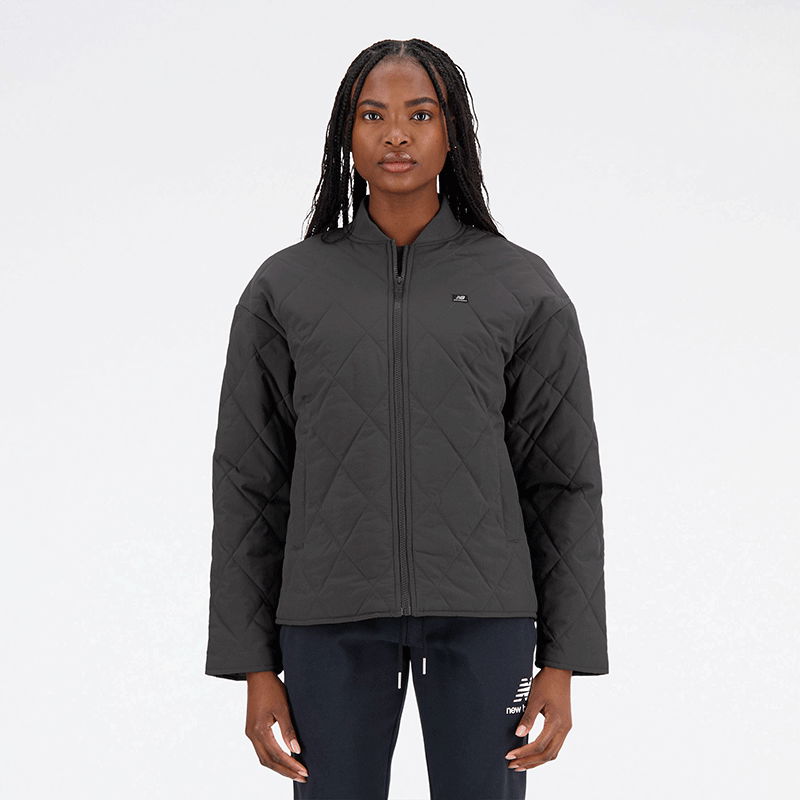 Oblečenie New Balance Jacket Šedá | WJ33504ACK