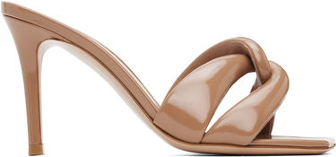 Tenisky a topánky Gianvito Rossi Amour Twisted Strap Heeled Sandals Béžová | G10012-85RIC-NUI, 0