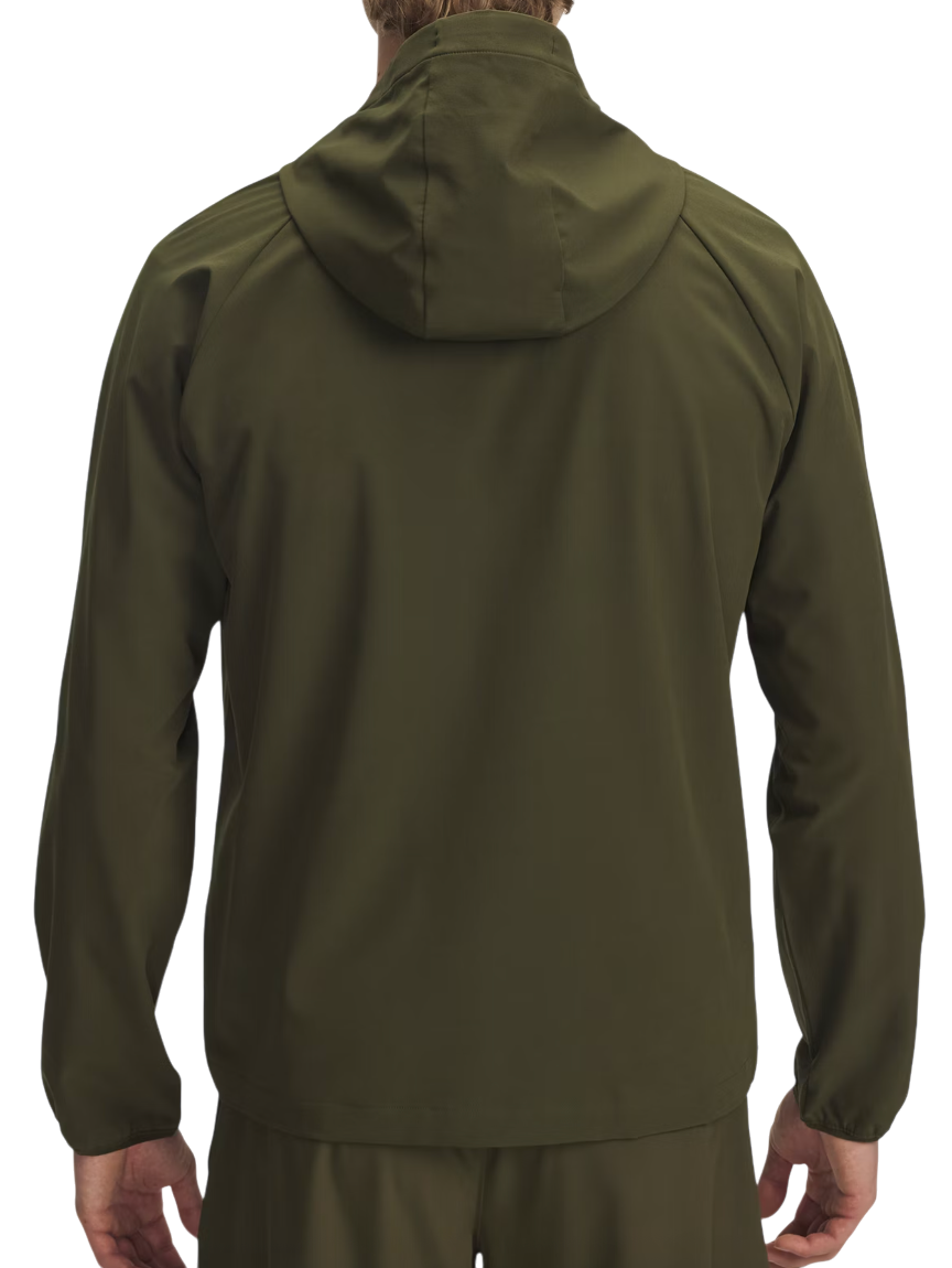 Bunda Under Armour Vibe Woven Hooded Jacket Zelené | 6003001-002, 1