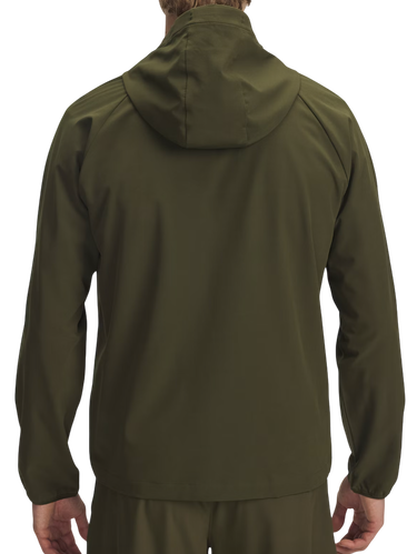 Bunda Under Armour Vibe Woven Hooded Jacket Zelené | 6003001-002, 1