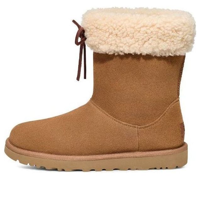 Tenisky a topánky UGG Sarissa Shearling Short Boots Hnedá | 1153511-CHE