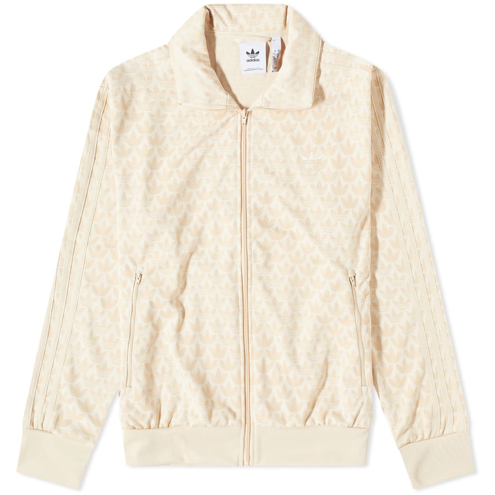 Mikina adidas Originals Adidas Monogram Hoodie Béžová | HZ4154, 0