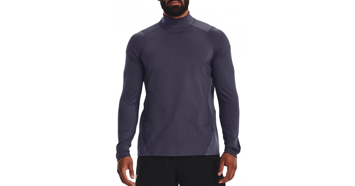 Tričko Under Armour Tee ColdGear Rush Mock Šedá | 1366059-558, 1