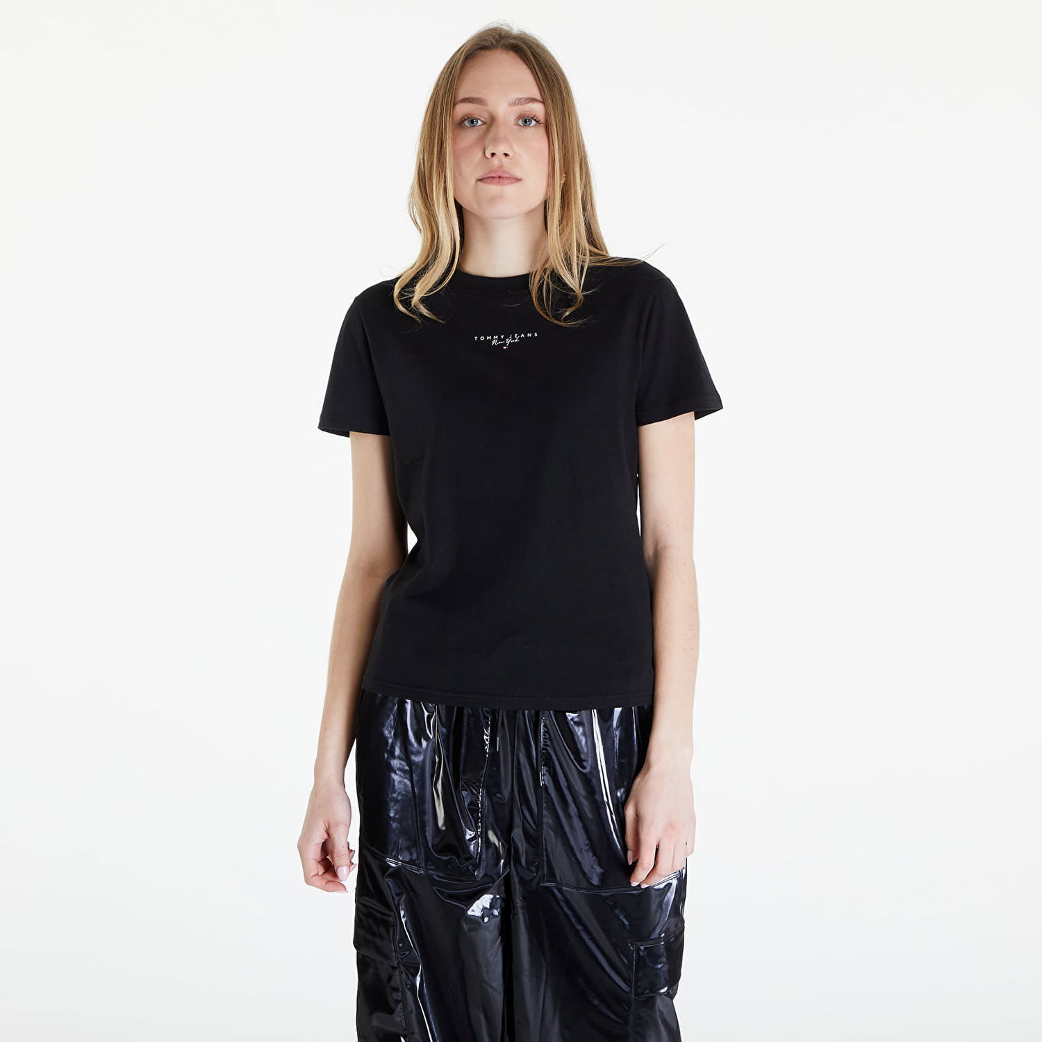 Tričko Tommy Hilfiger Essential Logo Tee Black Čierna | DW0DW17828 BDS, 0