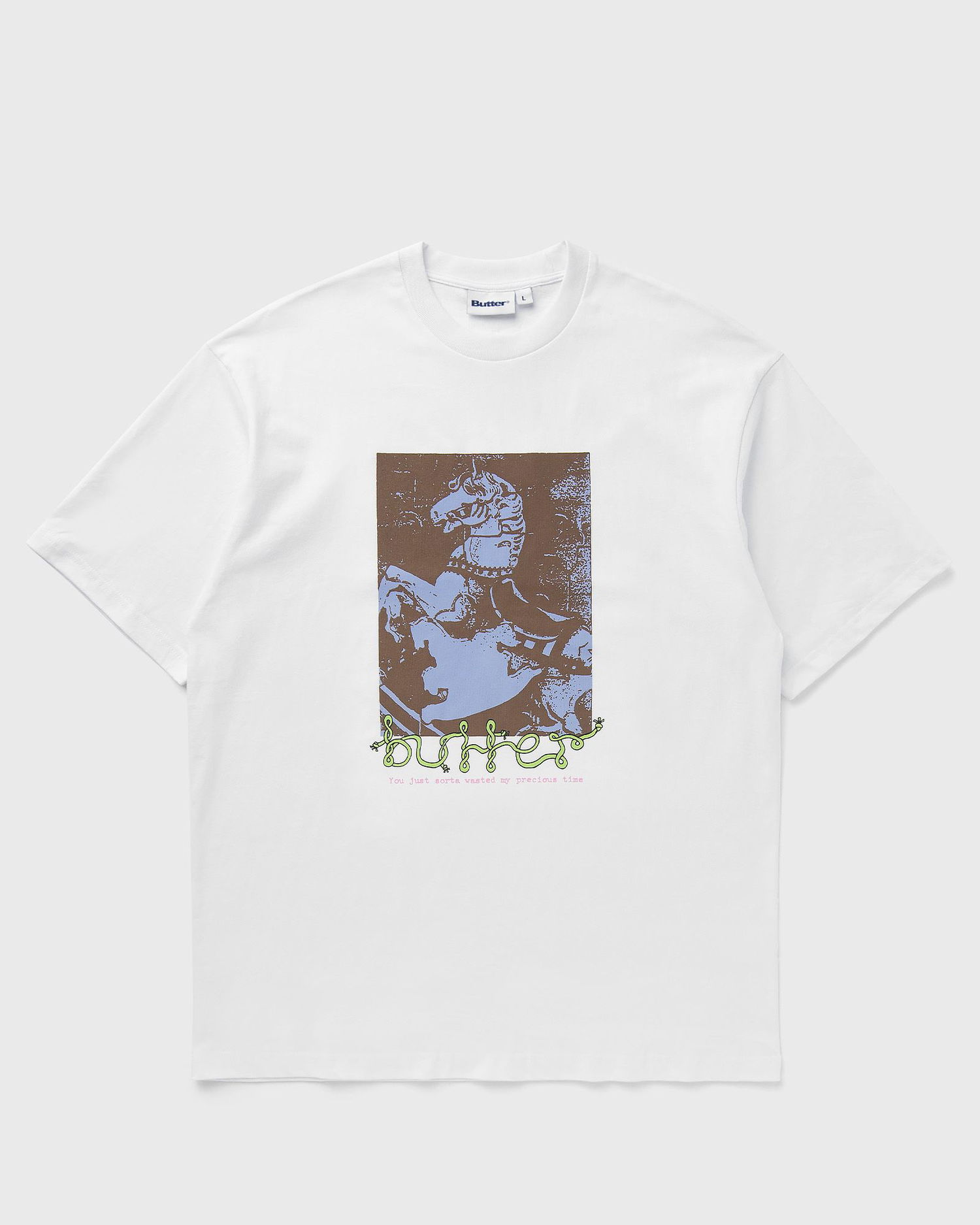 Tričko Butter Goods Carousel Tee Biela | P17842, 0