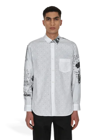 Comme des Garçons Christian Marclay Printed Shirt FI-B053 1