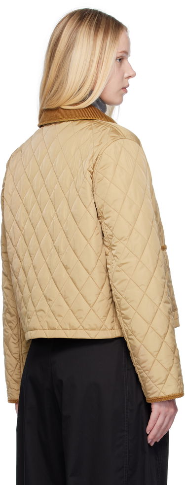 Bunda Burberry Burberry Oldham Quilted Nylon Jacket Béžová | 8113834, 2