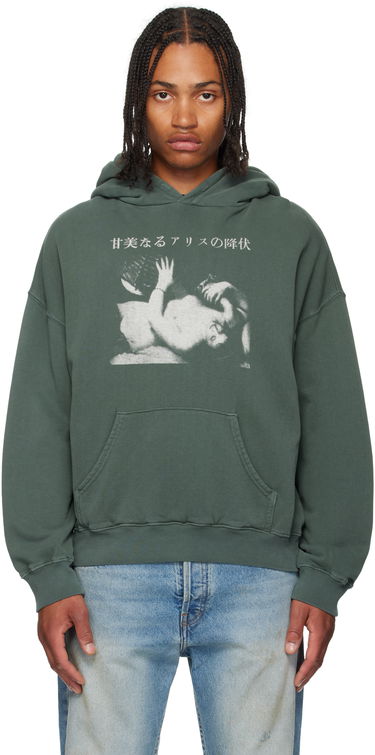 Mikina Enfants Riches Déprimés Enfants Riches Déprimés Sweet Surrender of Alice Graphic Print Hoodie Zelené | 020-463, 0