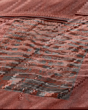 Bomber bunda Cav Empt Overdye Button Jacket Červená | CES26JK19 001, 4