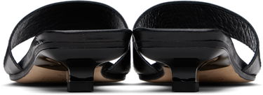 Doplnky BY FAR BY FAR Ceni Eel Embossed Leather Heeled Sandals Čierna | MWFHO014CL036BK001PL, 1