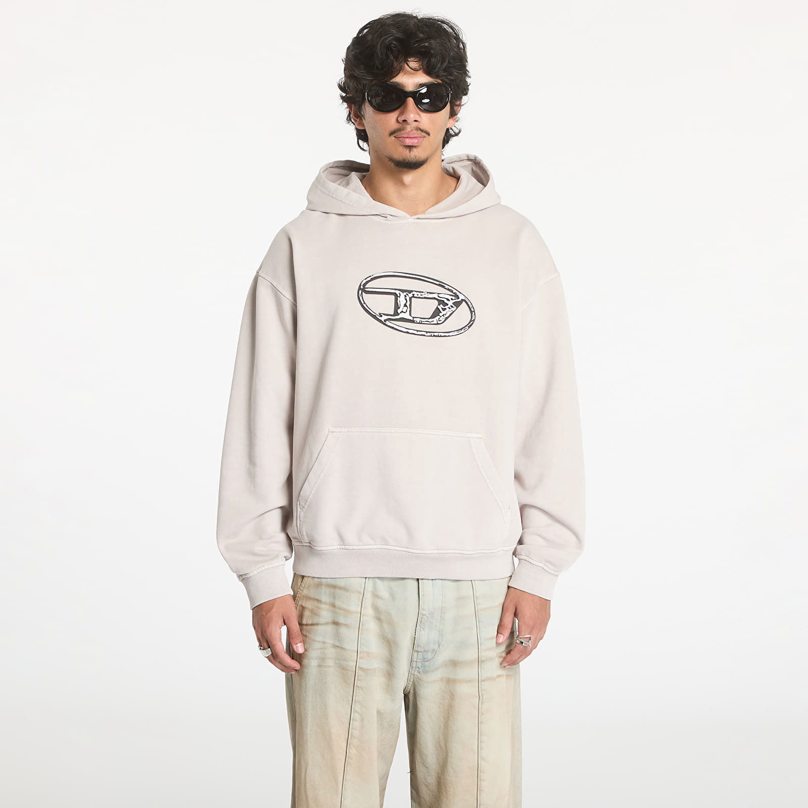 S-Boxt-Hood-Q7 Sweat-Shirt Grey