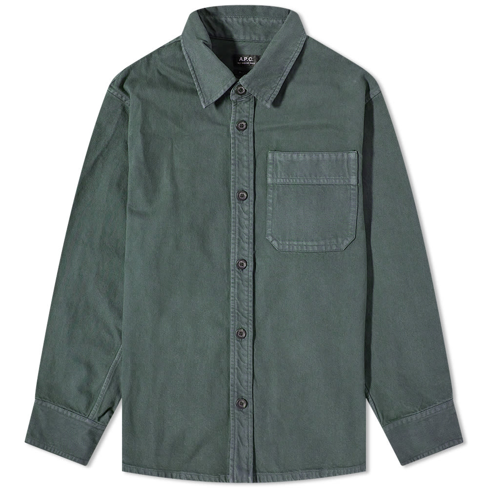 Basile Overdyed Denim Overshirt