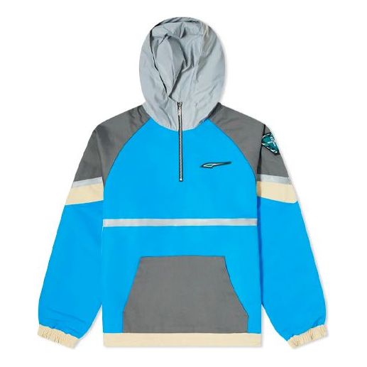Vetrovka Puma Rhude Crossover HZ Half Zipper Jacket Modrá | 596755-41