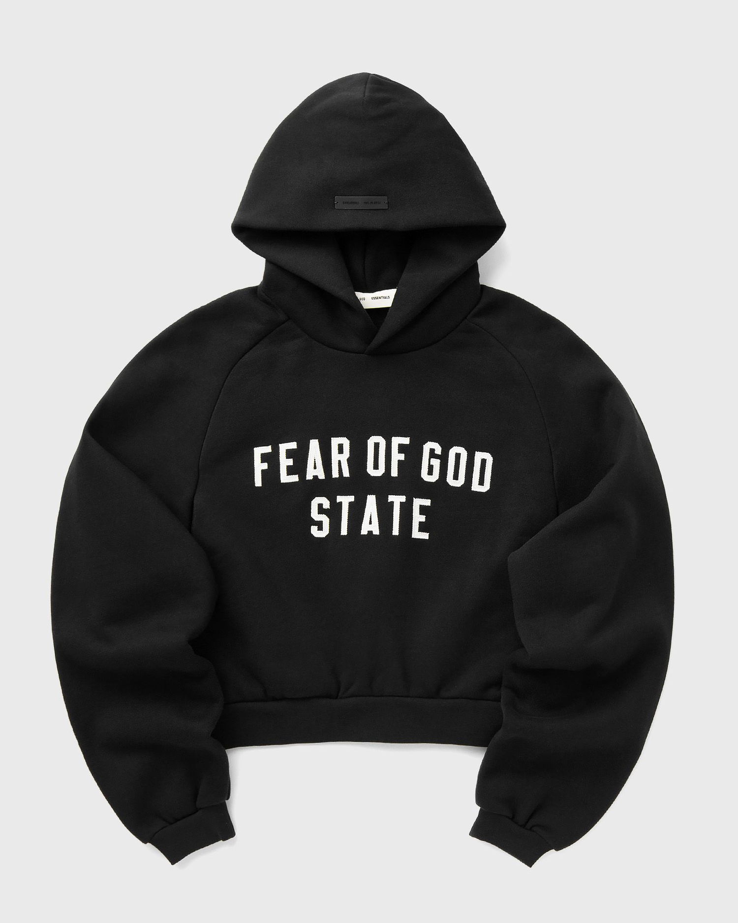 Mikina Fear of God Fleece Raglan Hoodie Čierna | 192SP257820FW-861, 0