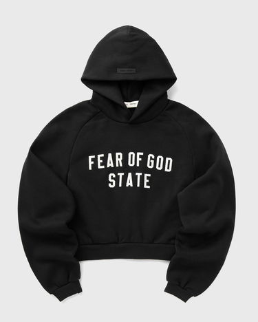 Mikina Fear of God Fleece Raglan Hoodie Čierna | 192SP257820FW-861, 0