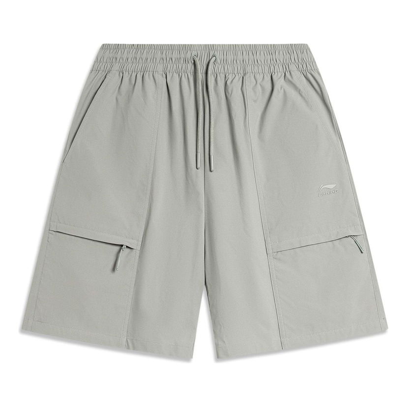 Šortky Li-Ning Loose Fit Waterproof Shorts Šedá | AKSU533-4