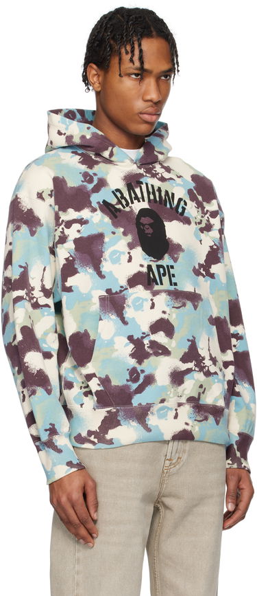 Mikina BAPE A Bathing Ape Map Camo Pullover Hoodie Rôznofarebný | 001PPL301001M, 1