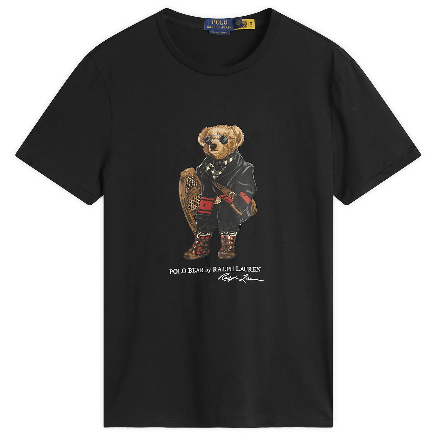 Tričko Polo by Ralph Lauren Holiday Bear T-Shirt Čierna | 710P00094001-BLK, 0