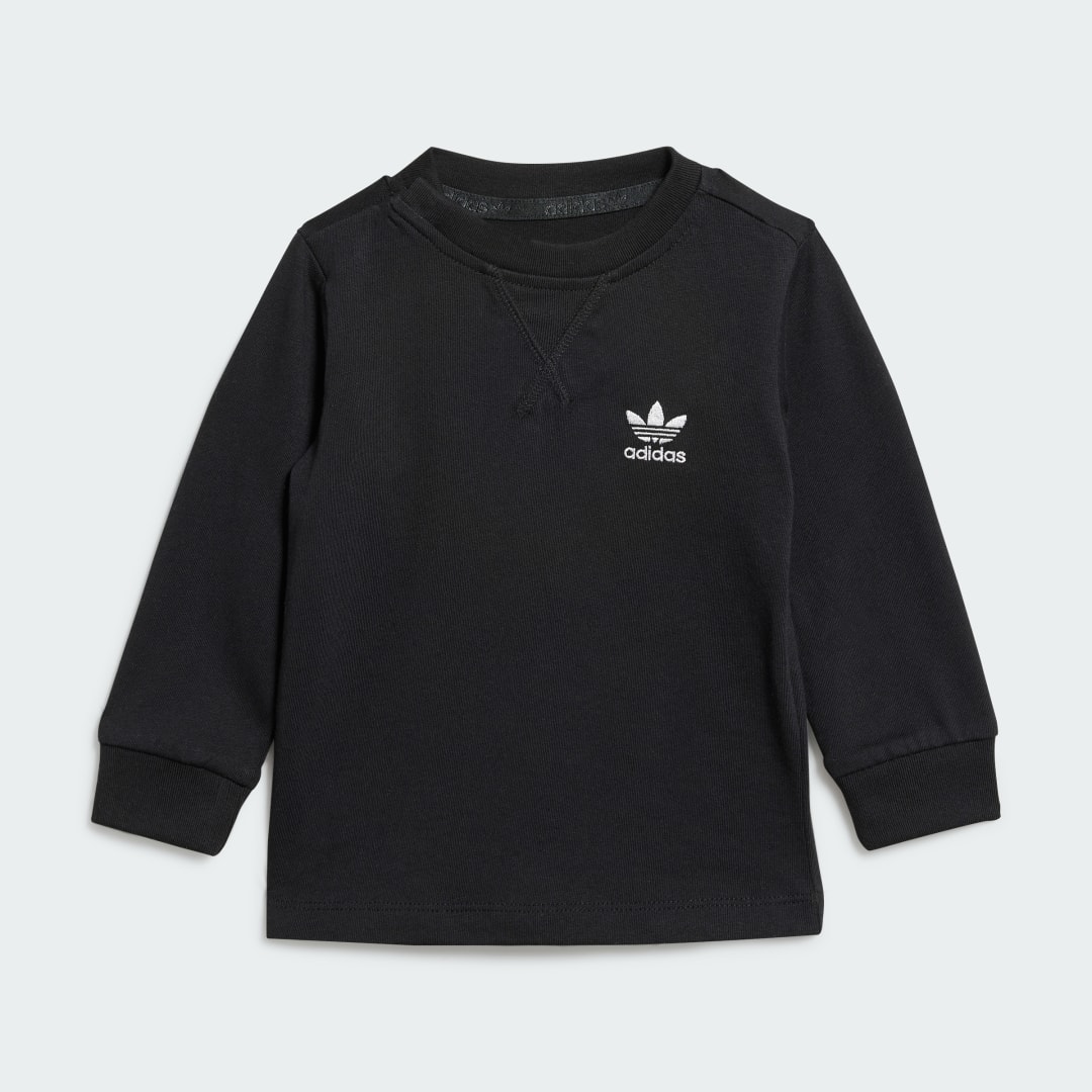 Sveter adidas Performance Kids' Long-Sleeve Top Čierna | IW1006, 0