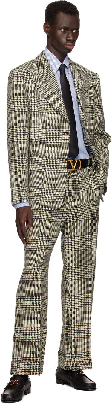 Opasok Valentino Valentino Garavani Silk Tie Čierna | 6Y2EV194SVM, 2