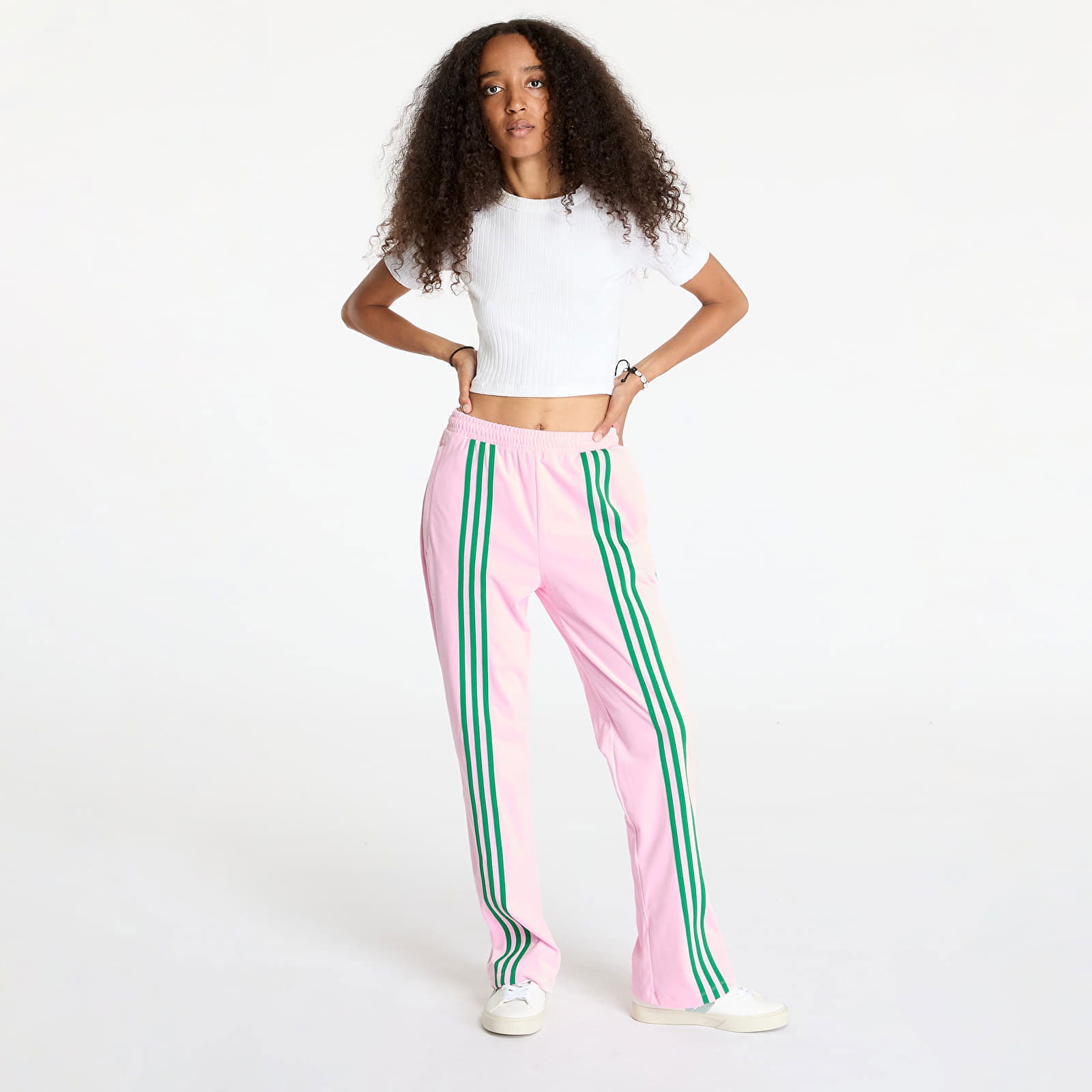 Velour Track Pants True Pink