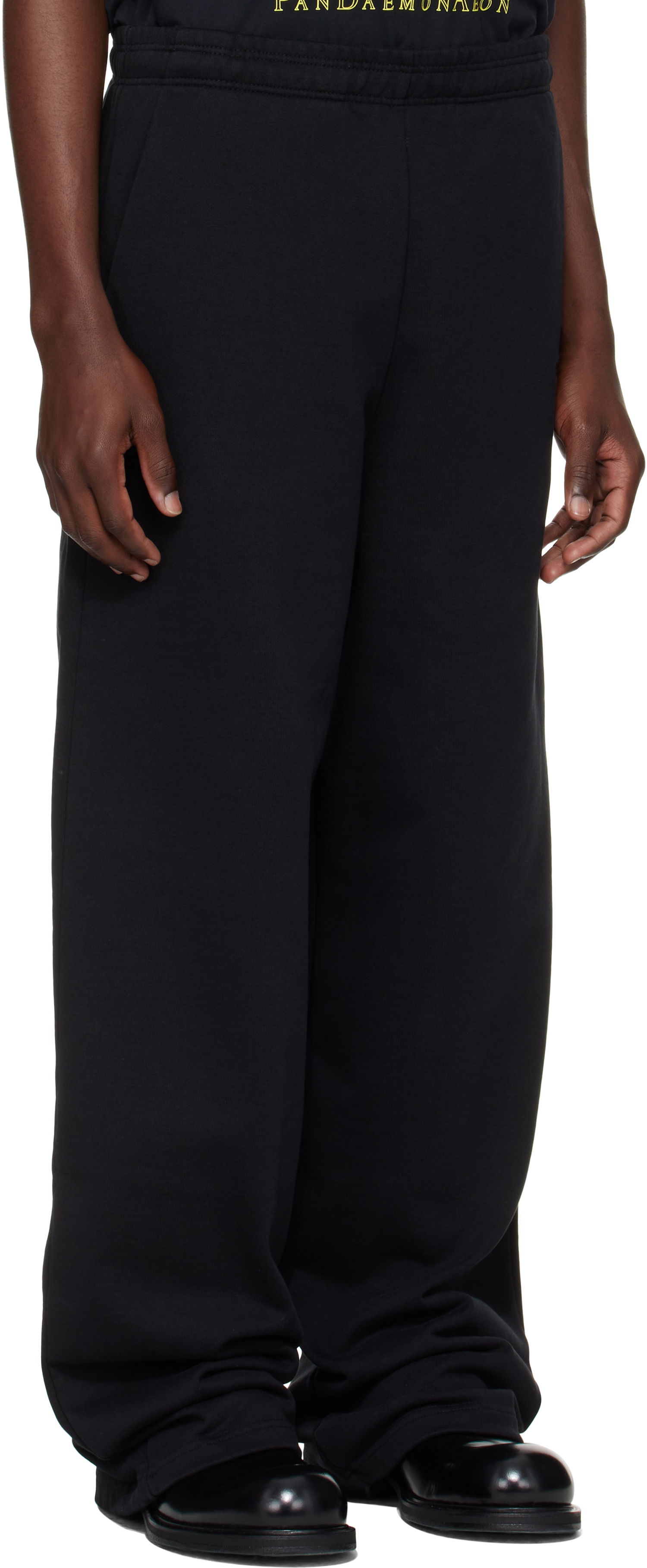 Tepláky VETEMENTS Vetements Logo Baggy Sweatpants Čierna | UH76SP200B, 1