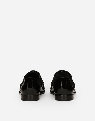 Tenisky a topánky Dolce & Gabbana Derby Shoes Patent Leather Čierna | CN0105A147180999, 2