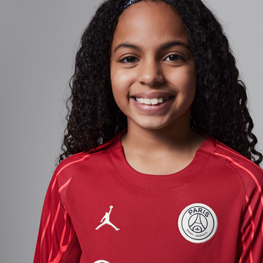 Dres Jordan Paris Saint-Germain 2025 Fourth Stadium Goalkeeper Dri-FIT Long Sleeve Replika Jersey Červená | HJ6859-660, 2