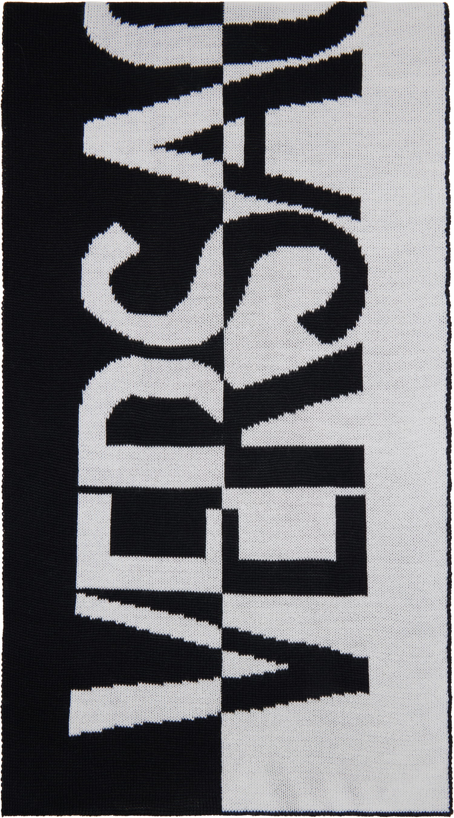 Šál Versace Jacquard Logo Scarf Čierna | E77GA2H53_EZG315, 0