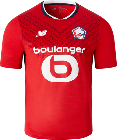 Dres New Balance Lille LOSC Home Short Sleeve Jersey 2024/25 Červená | mt230339-hme, 0