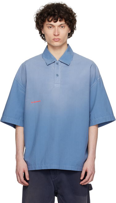 Polo tričko JW Anderson JW Anderson Oversized Logo Polo Modrá | SH0358-PG1764, 0
