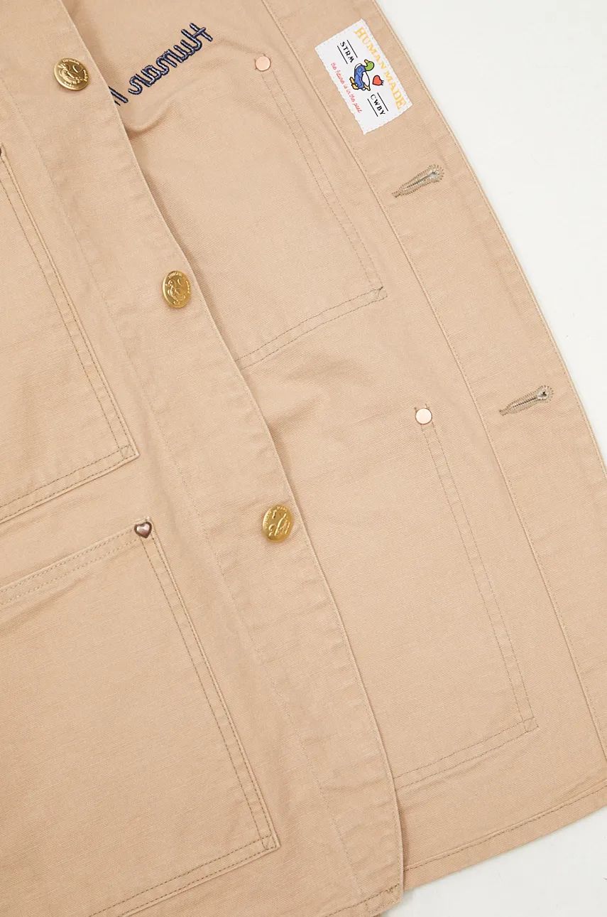 Washed Duck Coverall Jacket